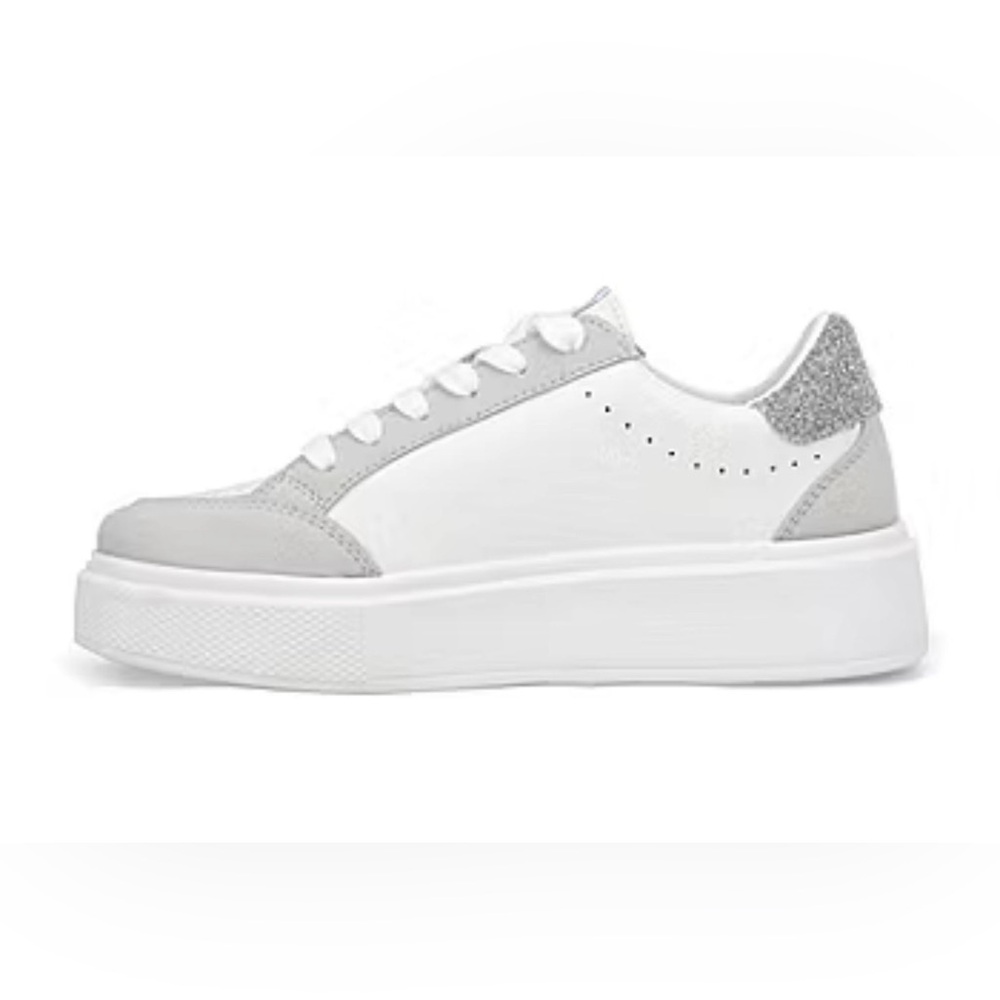 Vintage Havana White and Light Gray Star Sneakers (NEW) - Picture 6 of 15